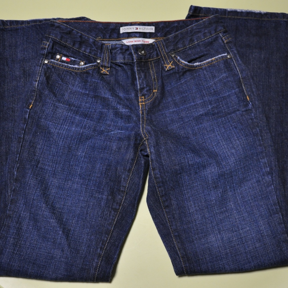 Tommy girl lowrise flare jeans